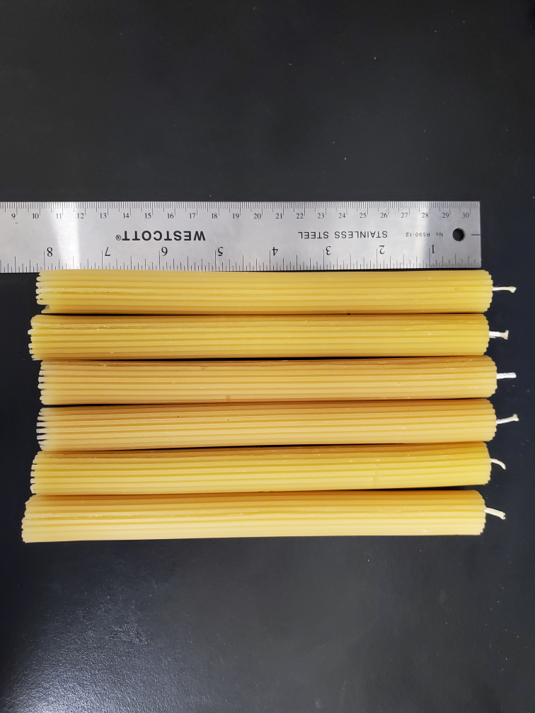 Beeswax Taper Candles