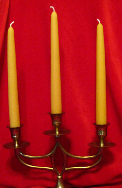Beeswax Taper Candles - photo 3