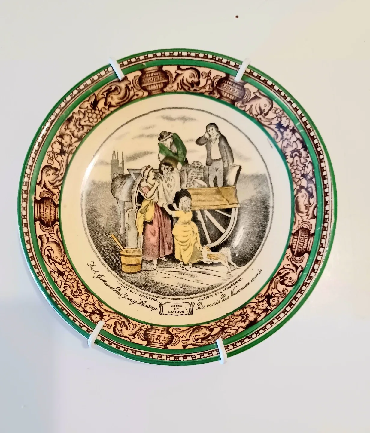 Vtg Adams Wall Plate