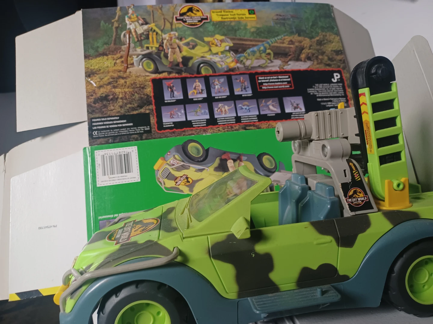 Rare 1997 The Lost World Jurassic Park Ground Tracker