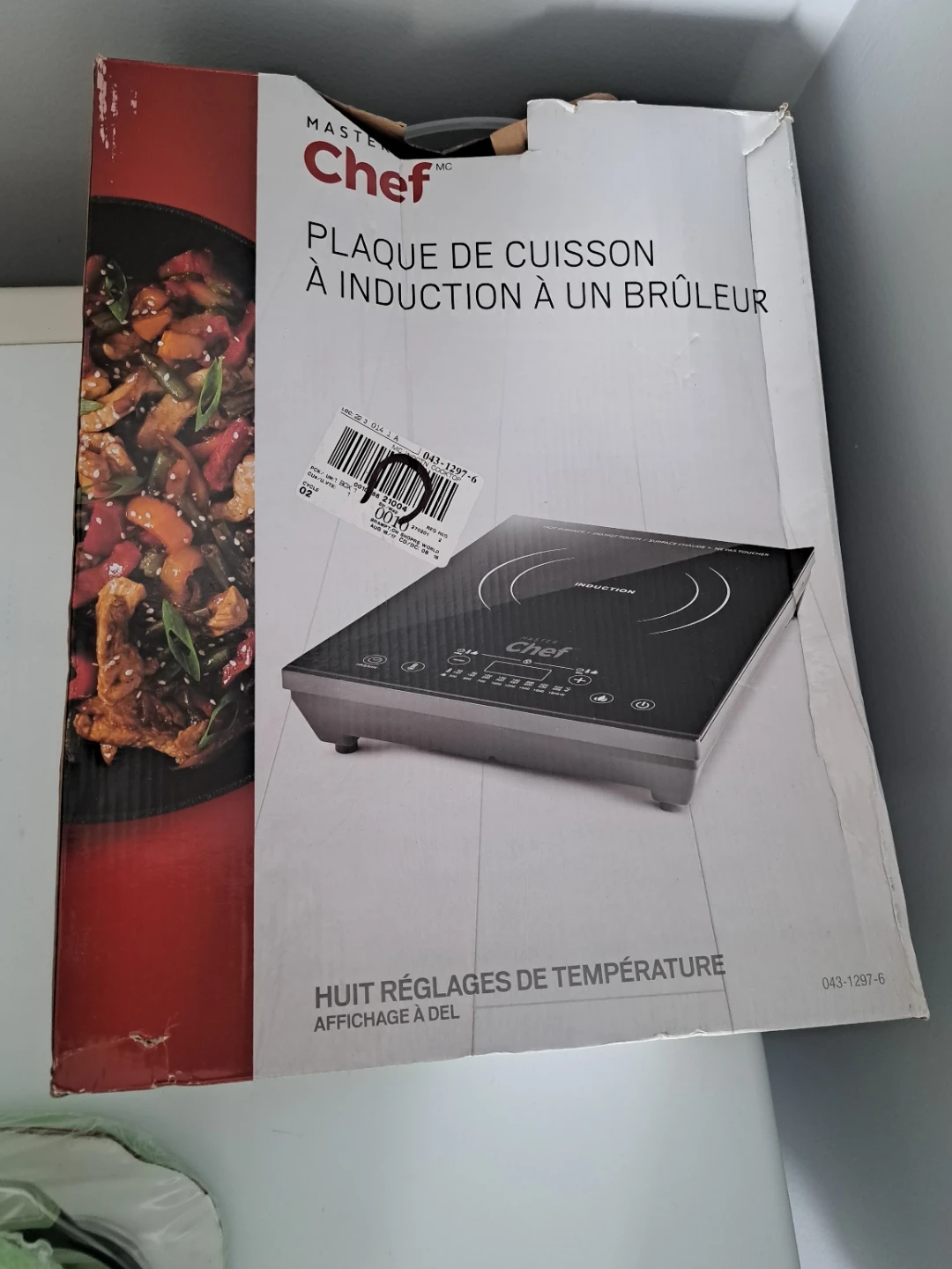 Master Chef Induction Cooktop Single Burner