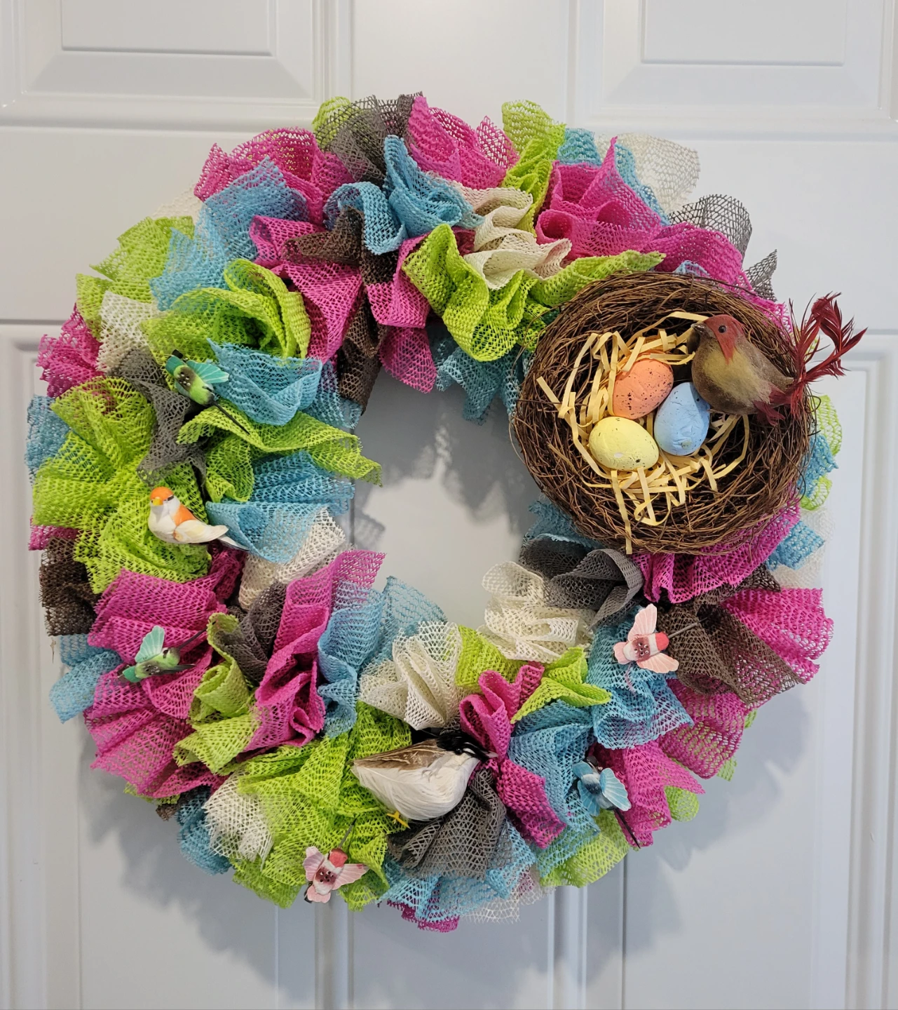 Spring Wreath (Handmade)