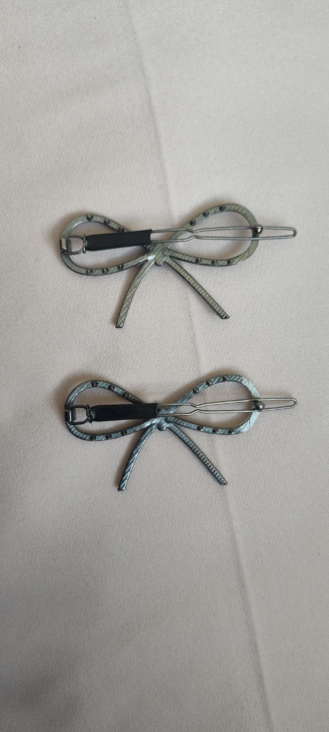 Set of 2 Bow Hair Clips - photo 4