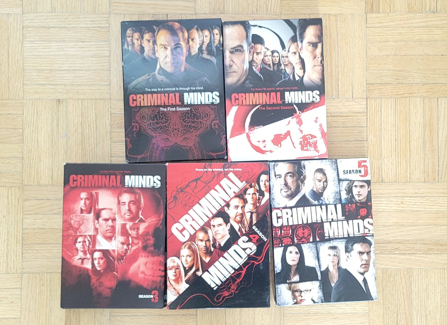 Criminal Minds DVD Seasons 1-5