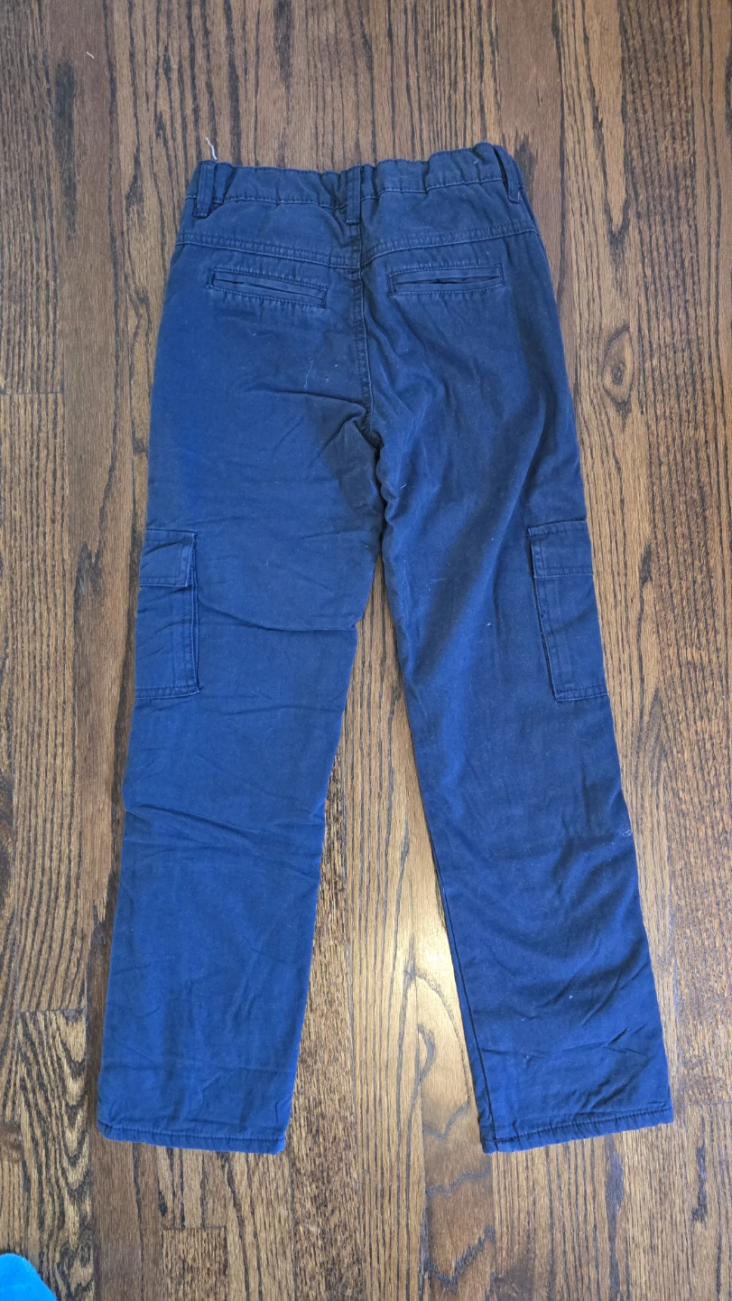 NEW Fleece-Lined Cargo Pants Size 10Y - photo 3