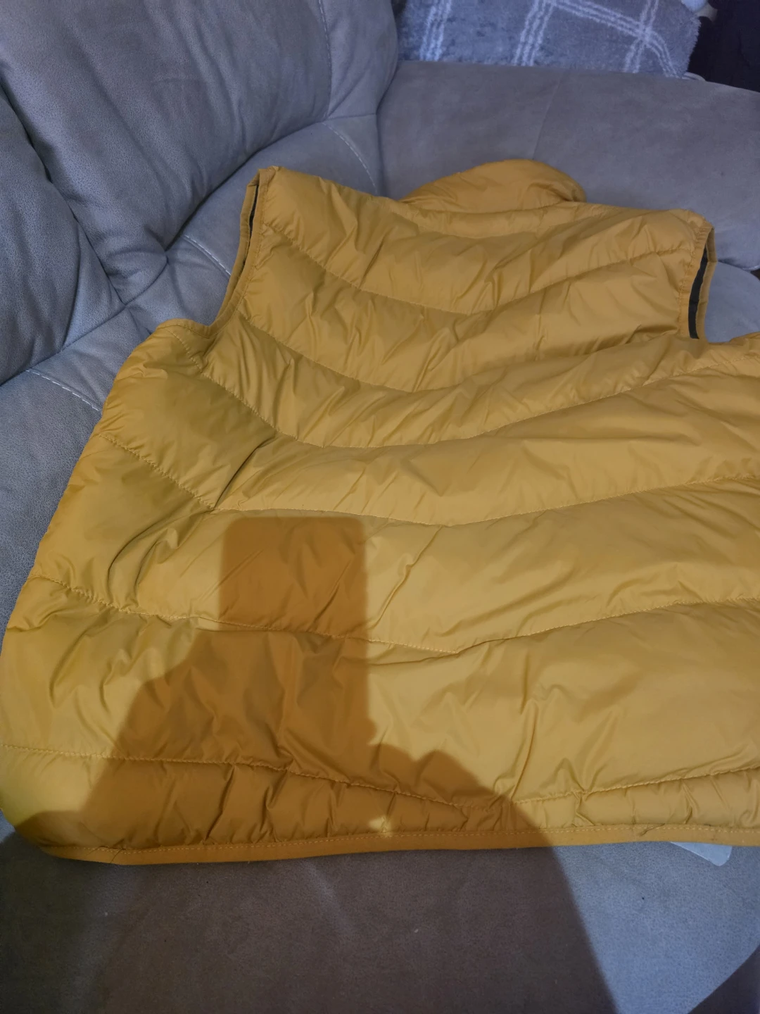 Yellow Puffer Vest - photo 3