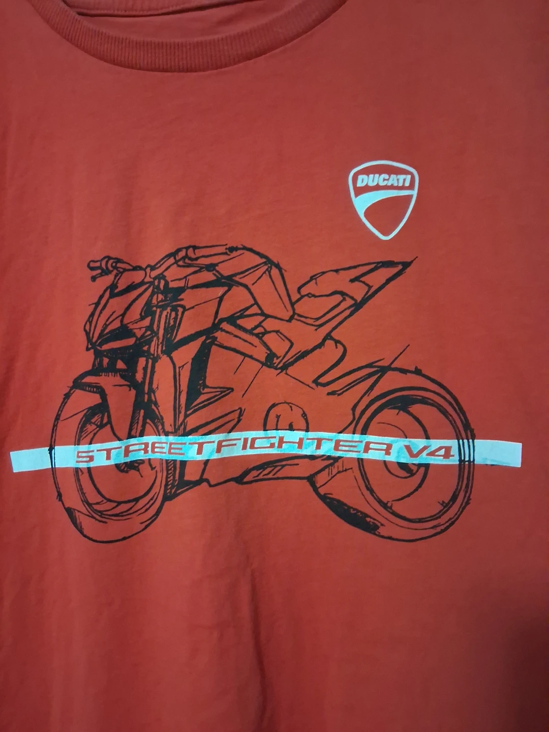 Ducati Streetfighter V4 T-Shirt XL Red - photo 2