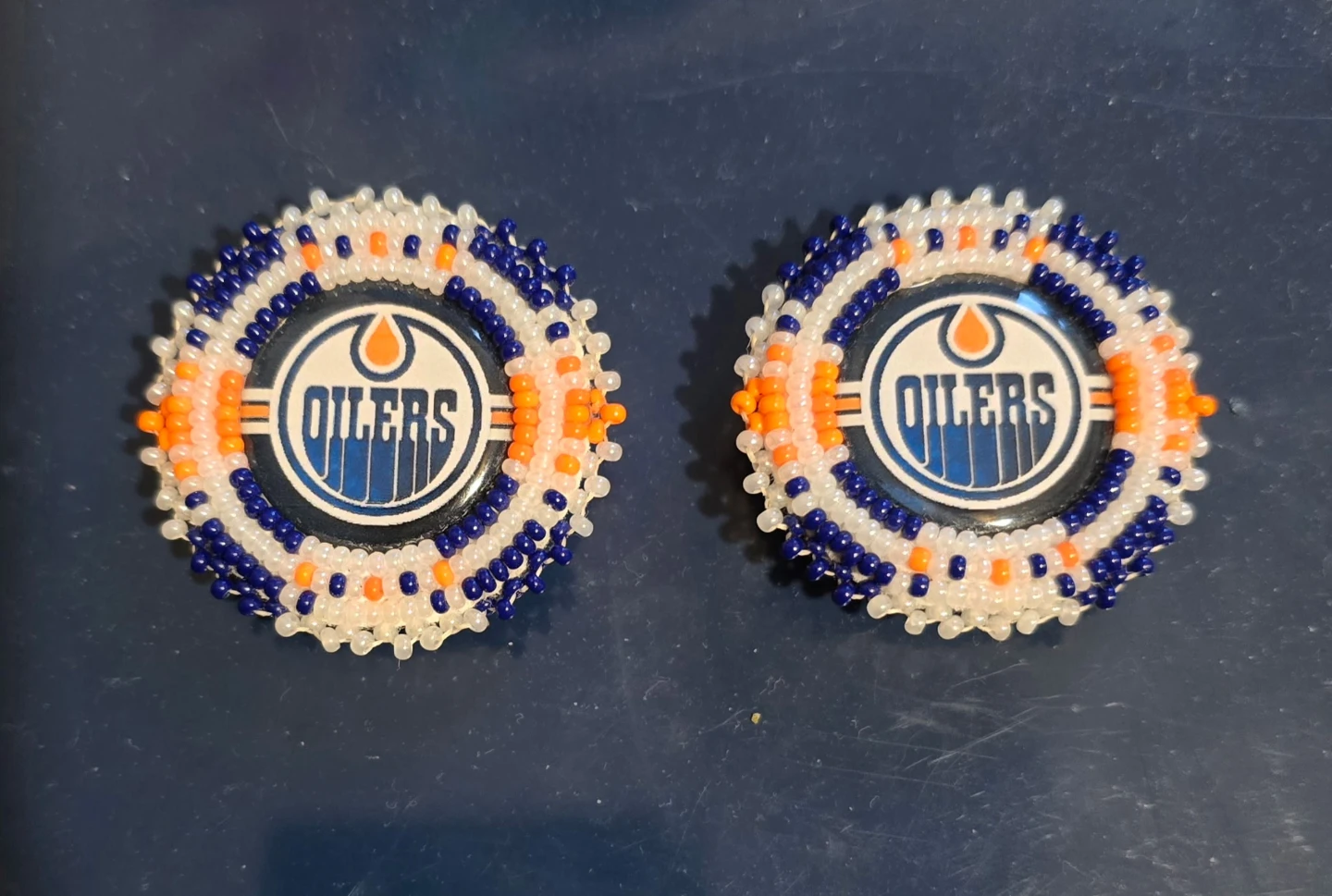 Oilers earings - photo 2