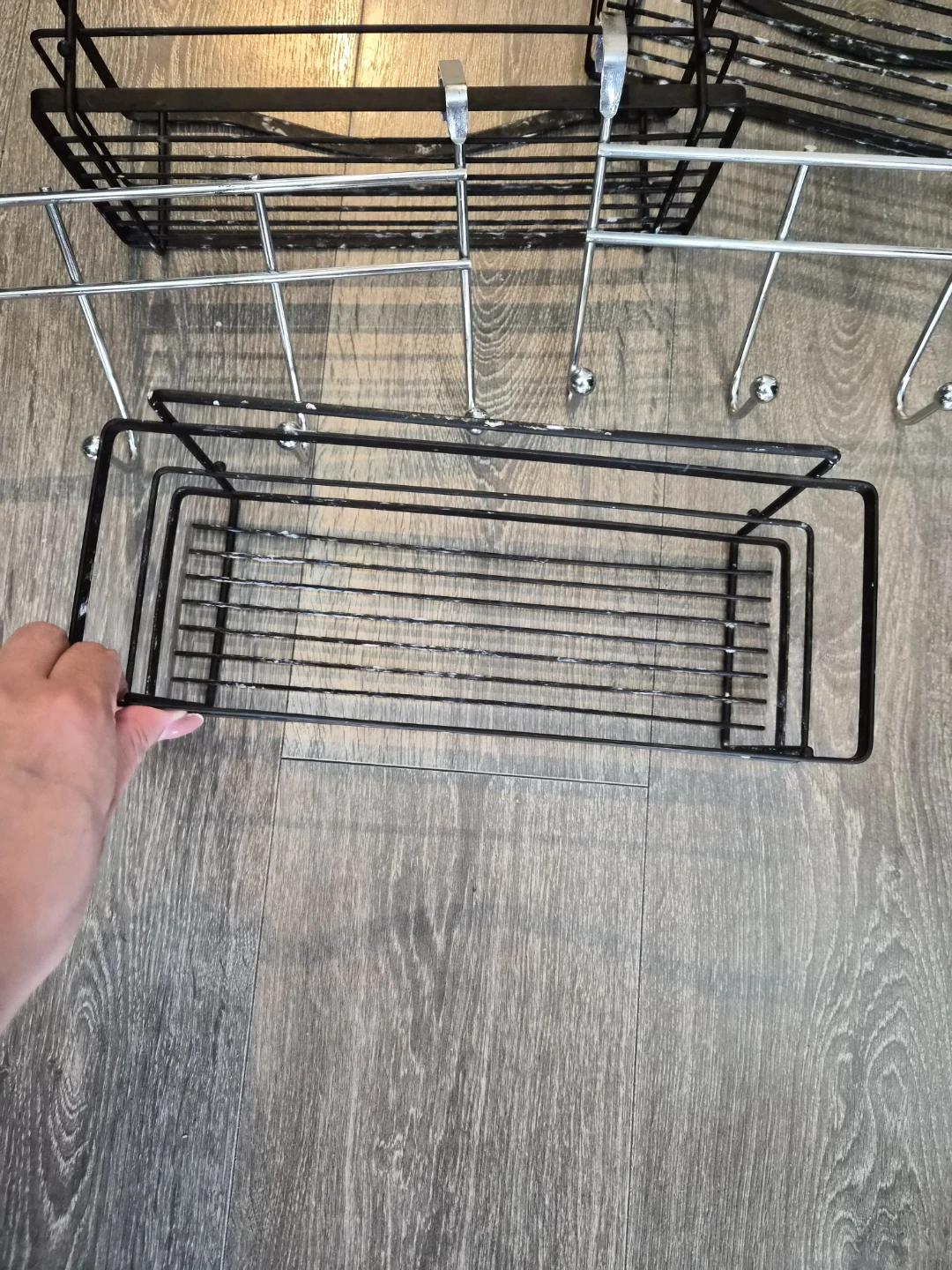 Wire Shelving Racks and Wall Hooks - photo 4