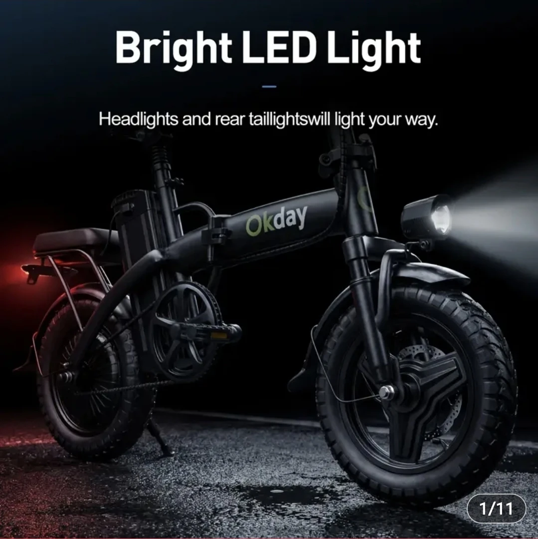 Okday Electric Fat Tire Bike - Model F32 - photo 2