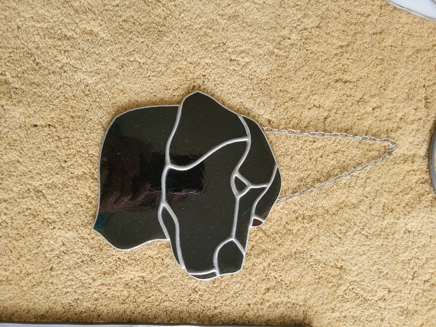 Stained Glass Dogs & Window Sun Catcher - photo 3