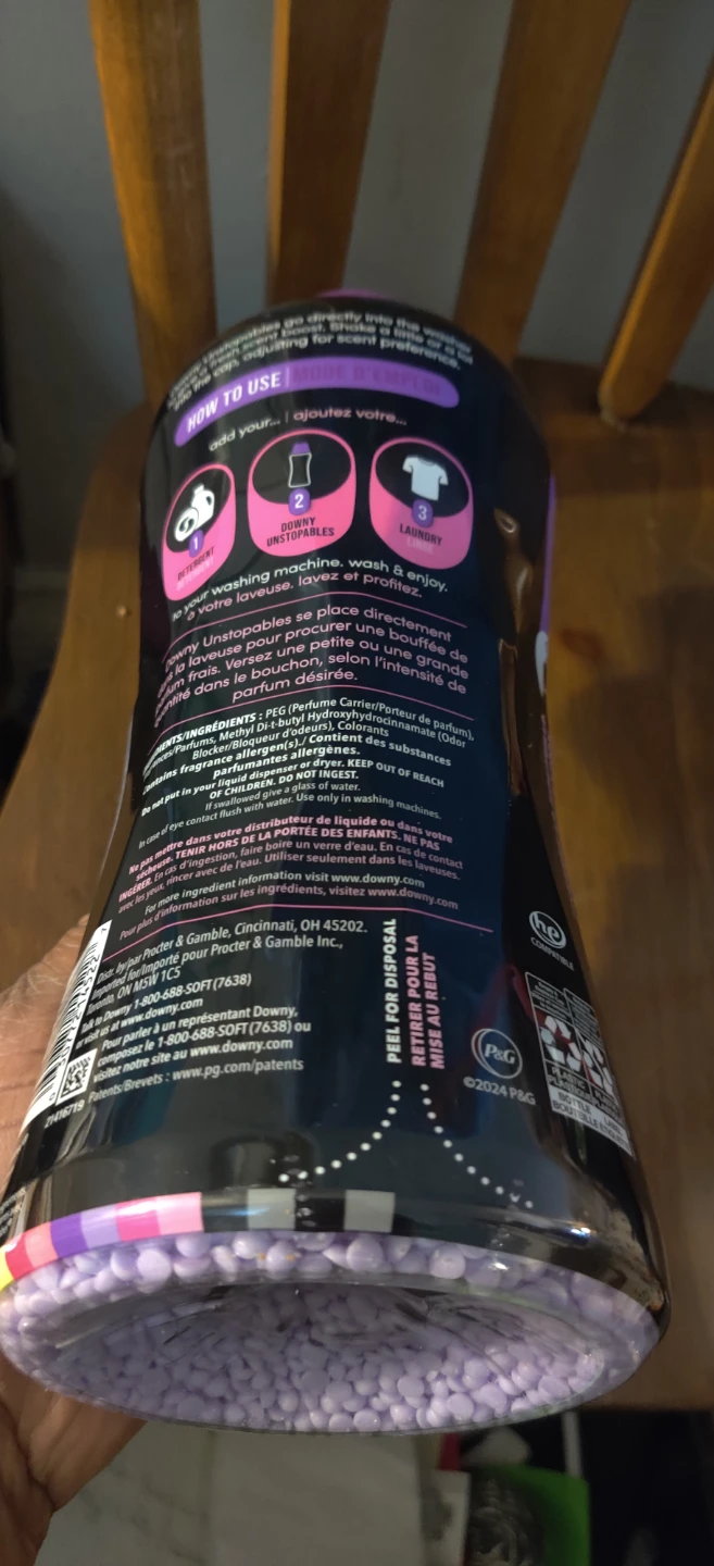 Downy Unstopables Lush Laundry Scent Booster 853g - photo 3