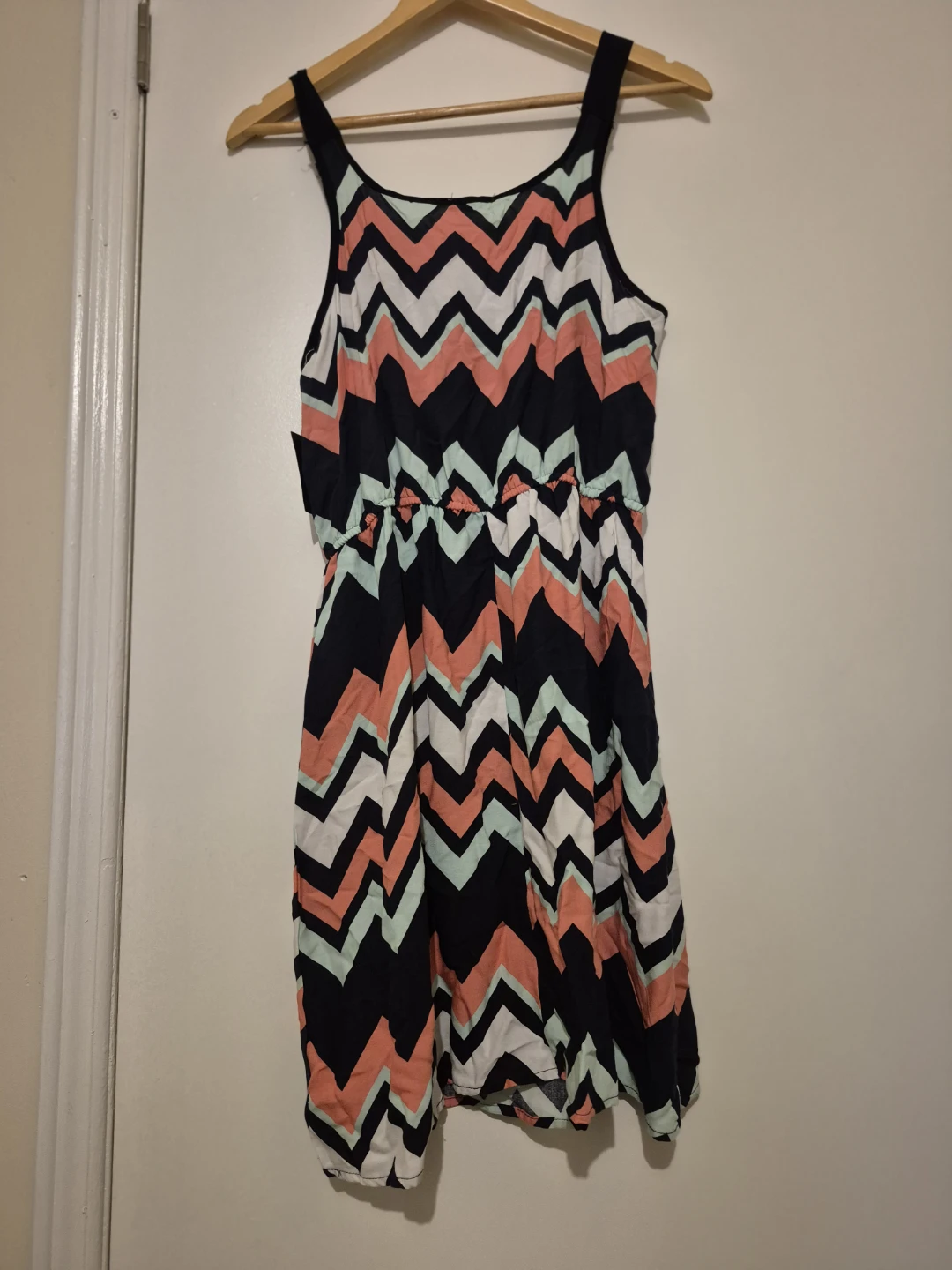 Ardenes Chevron Print Dress L/G - photo 2