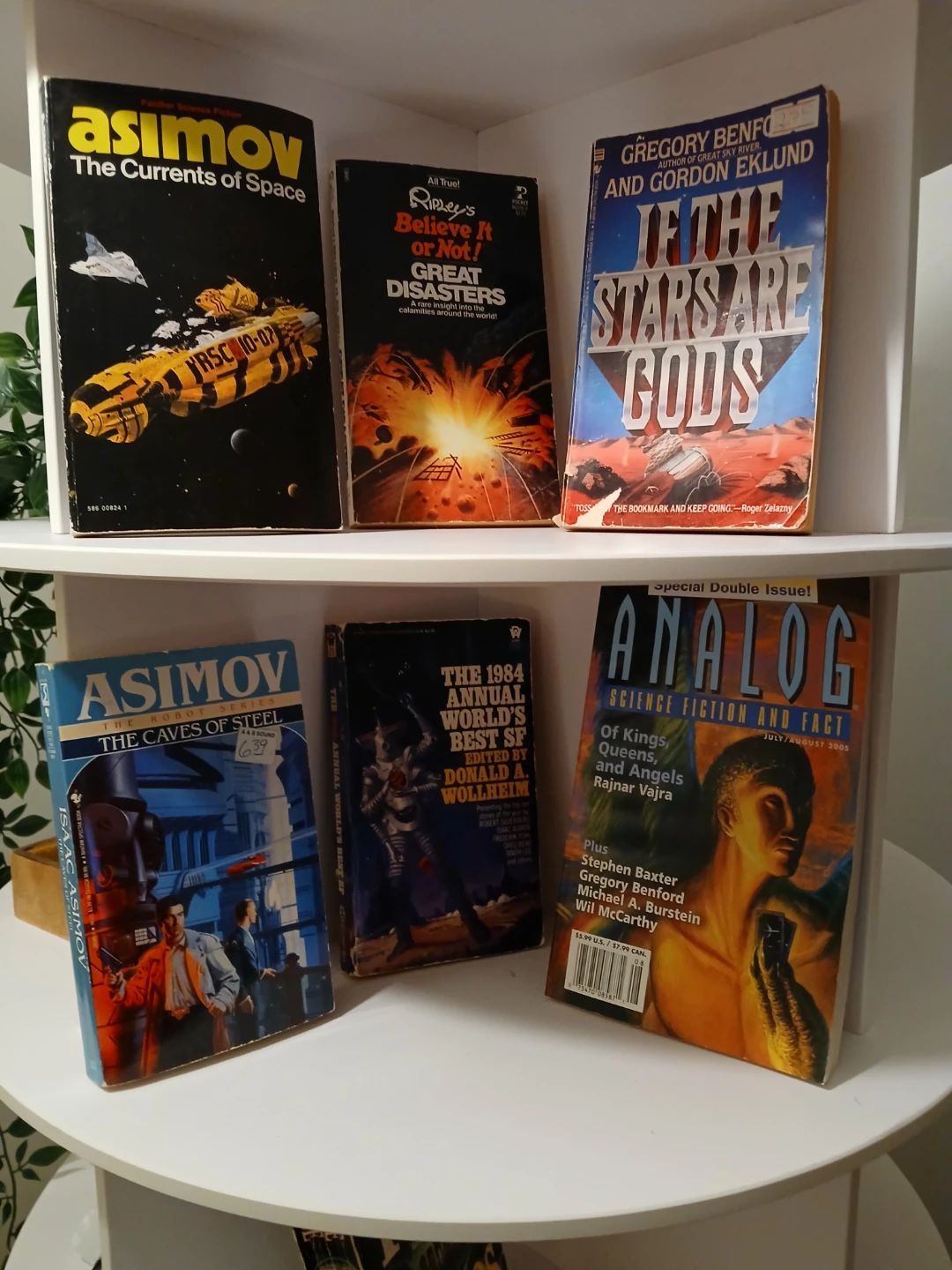 Asimov, Benford, and Analog Science Fiction Books - photo 2