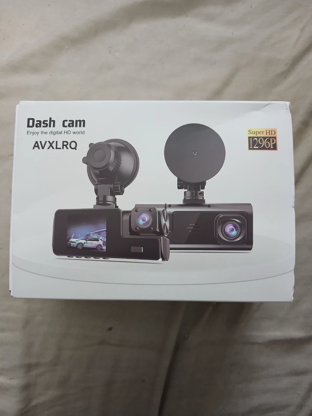 Dash Cam AVXLRQ Super HD 1296P
