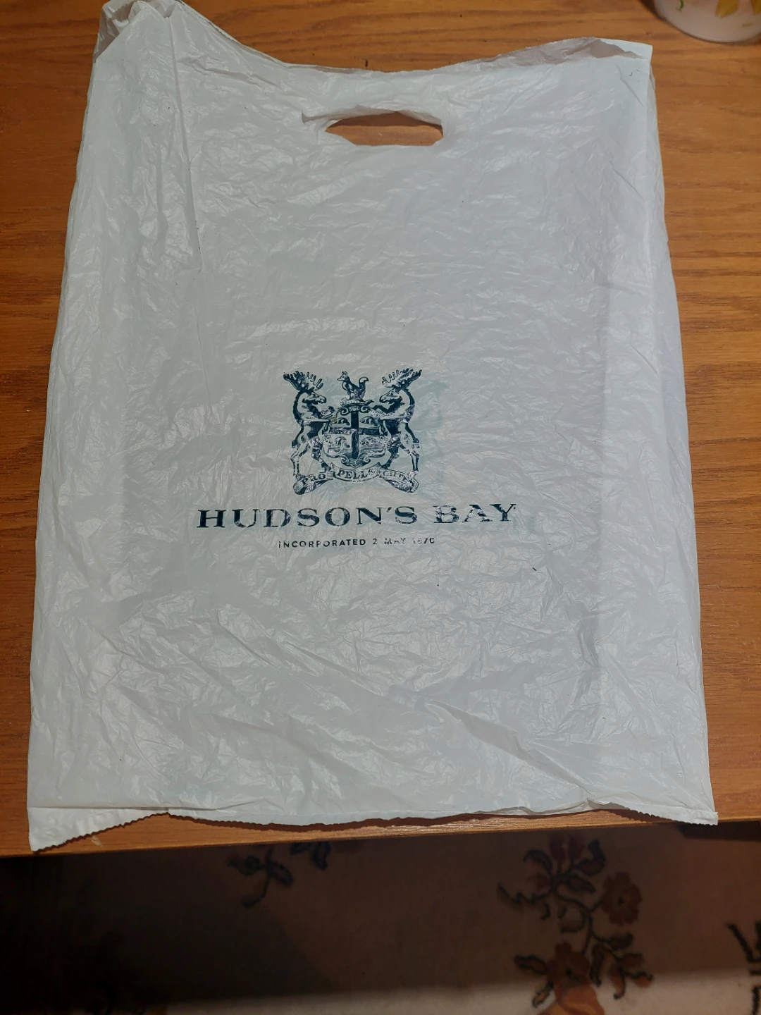 Hudson's Bay Shopping Bag collectable