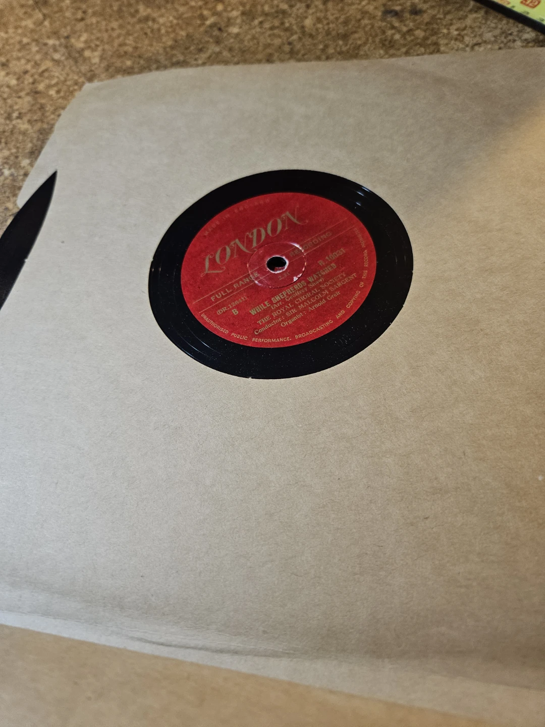 London Records 78 RPM Vinyl Records - Various Classical Pieces - photo 2