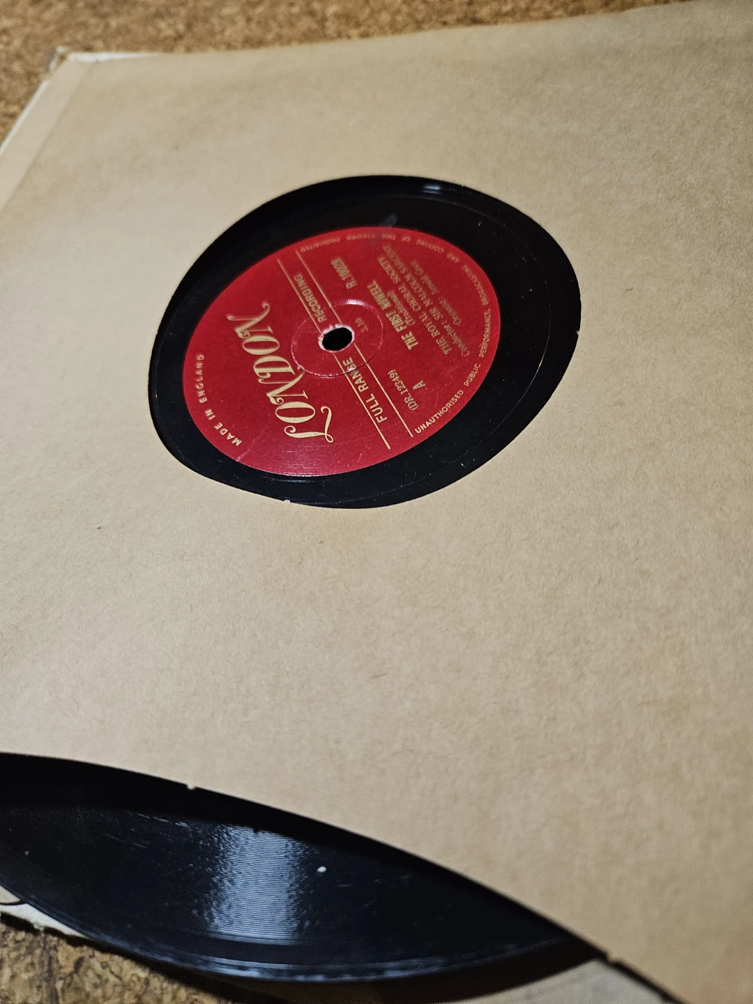 London Records 78 RPM Vinyl Records - Various Classical Pieces - photo 5