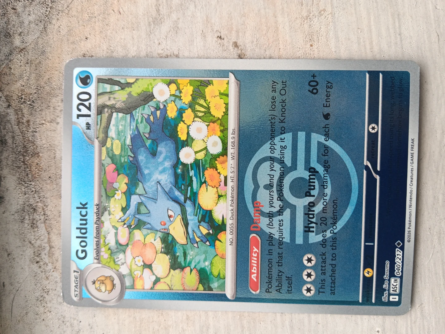 Pokemon Trading Card - Golduck - photo 2