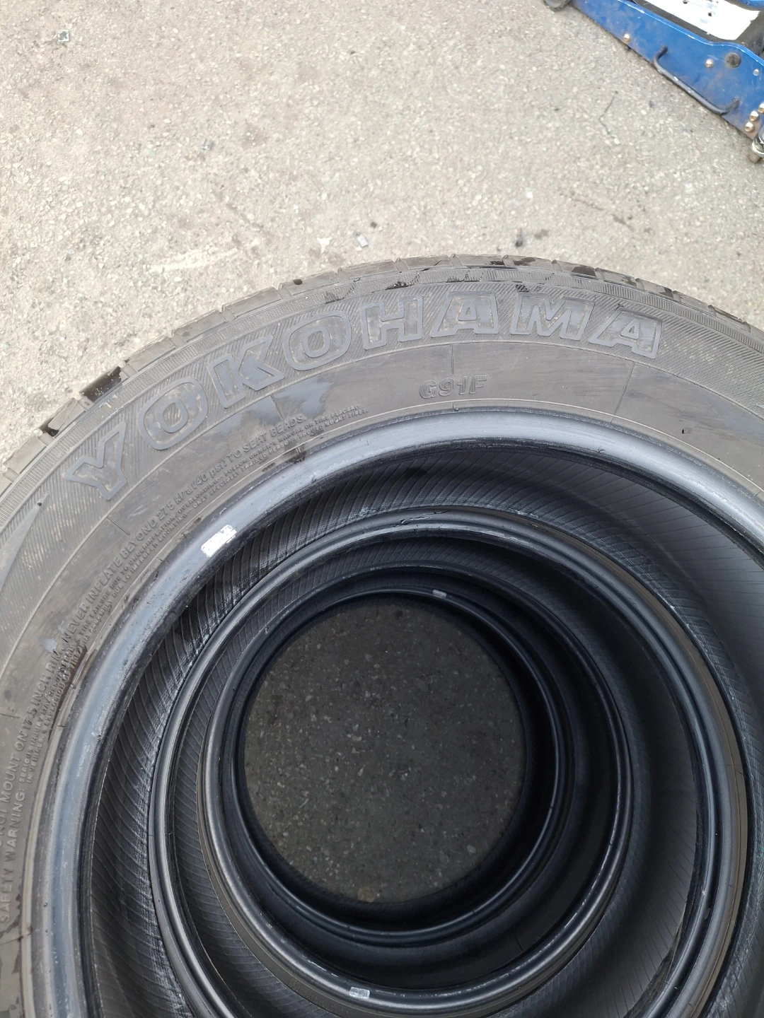 Yokohama Geolander G91 P225/60R17 M + S Tires - Set of 4 - photo 2