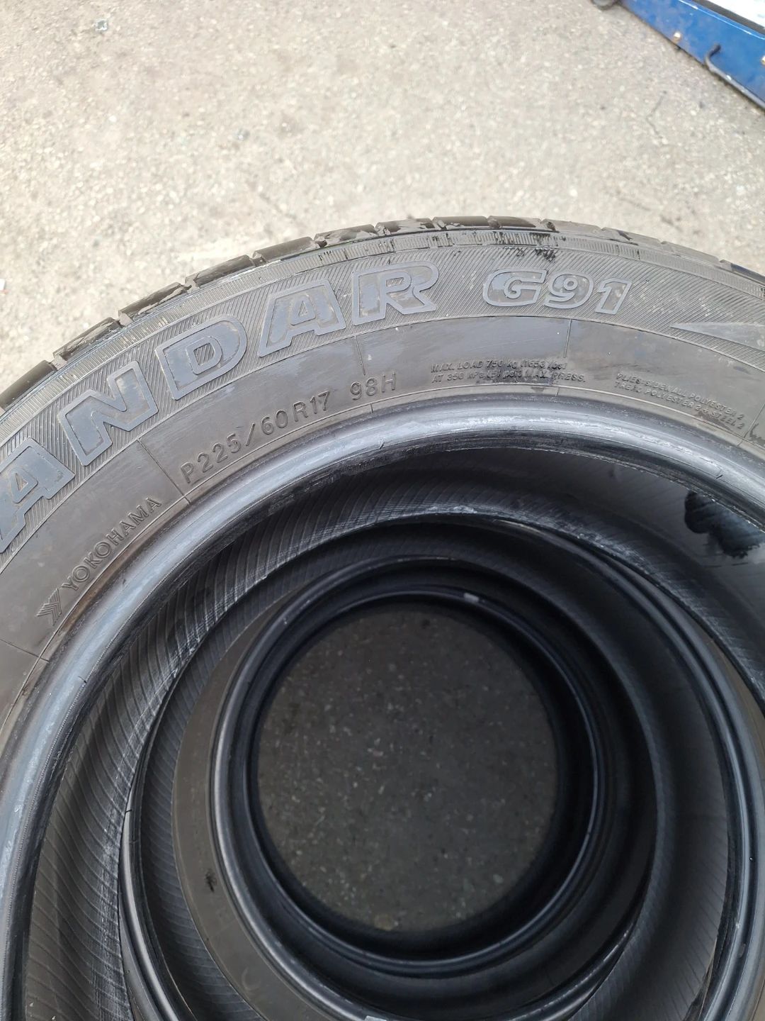 Yokohama Geolander G91 P225/60R17 M + S Tires - Set of 4 - photo 3