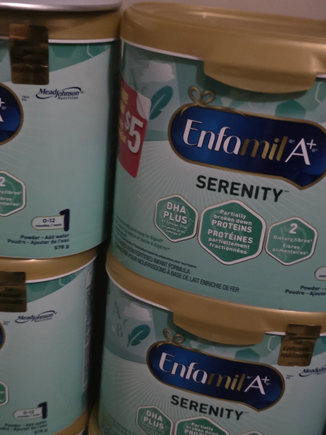 Enfamil A+ Serenity Infant Formula 578g