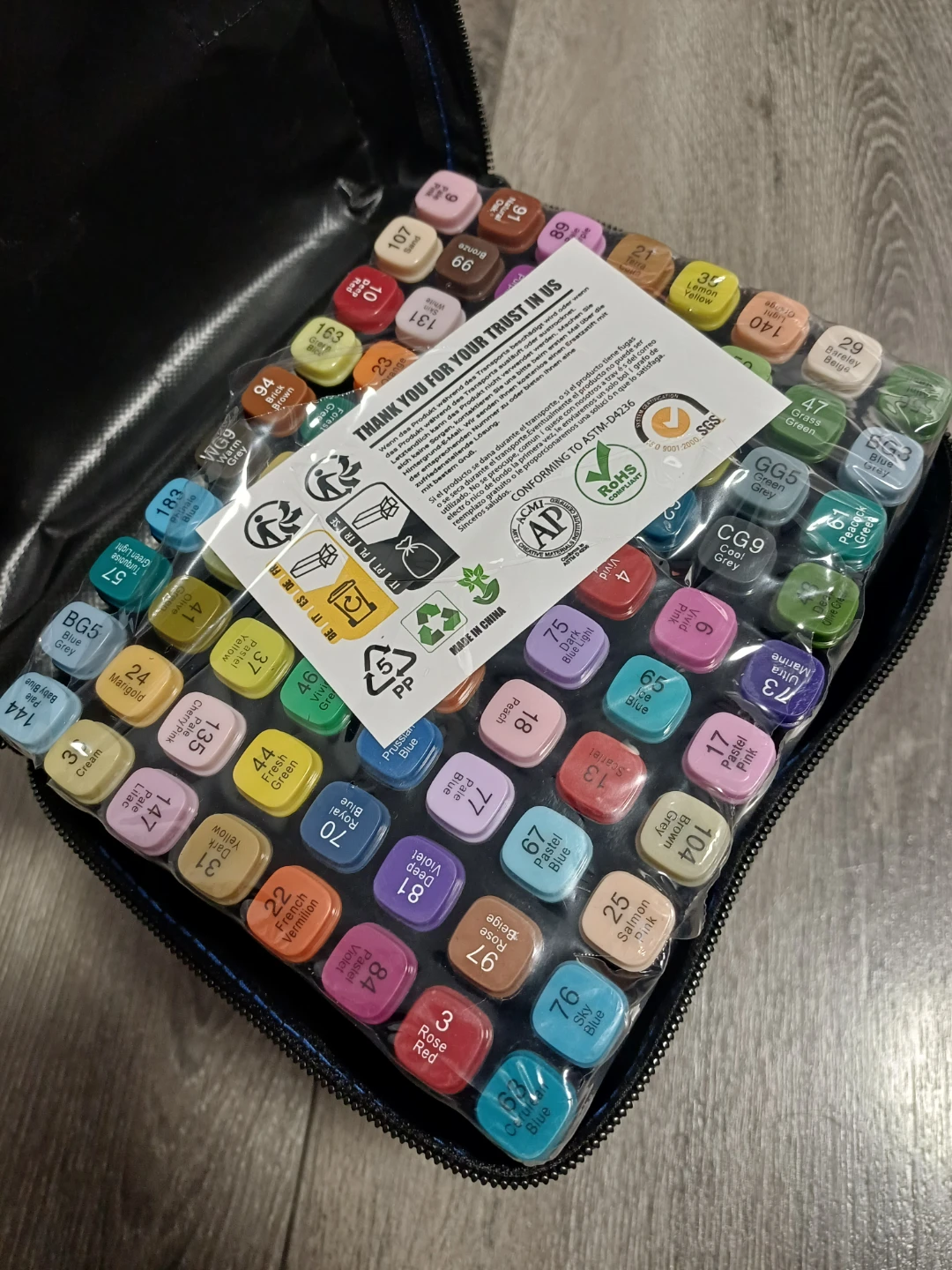 80 Piece Marker Set with Case - photo 5