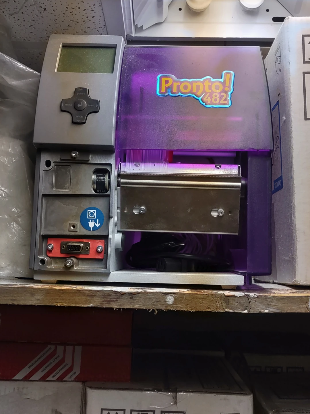 Free delivery Pronto! 482 Label Printer - photo 4