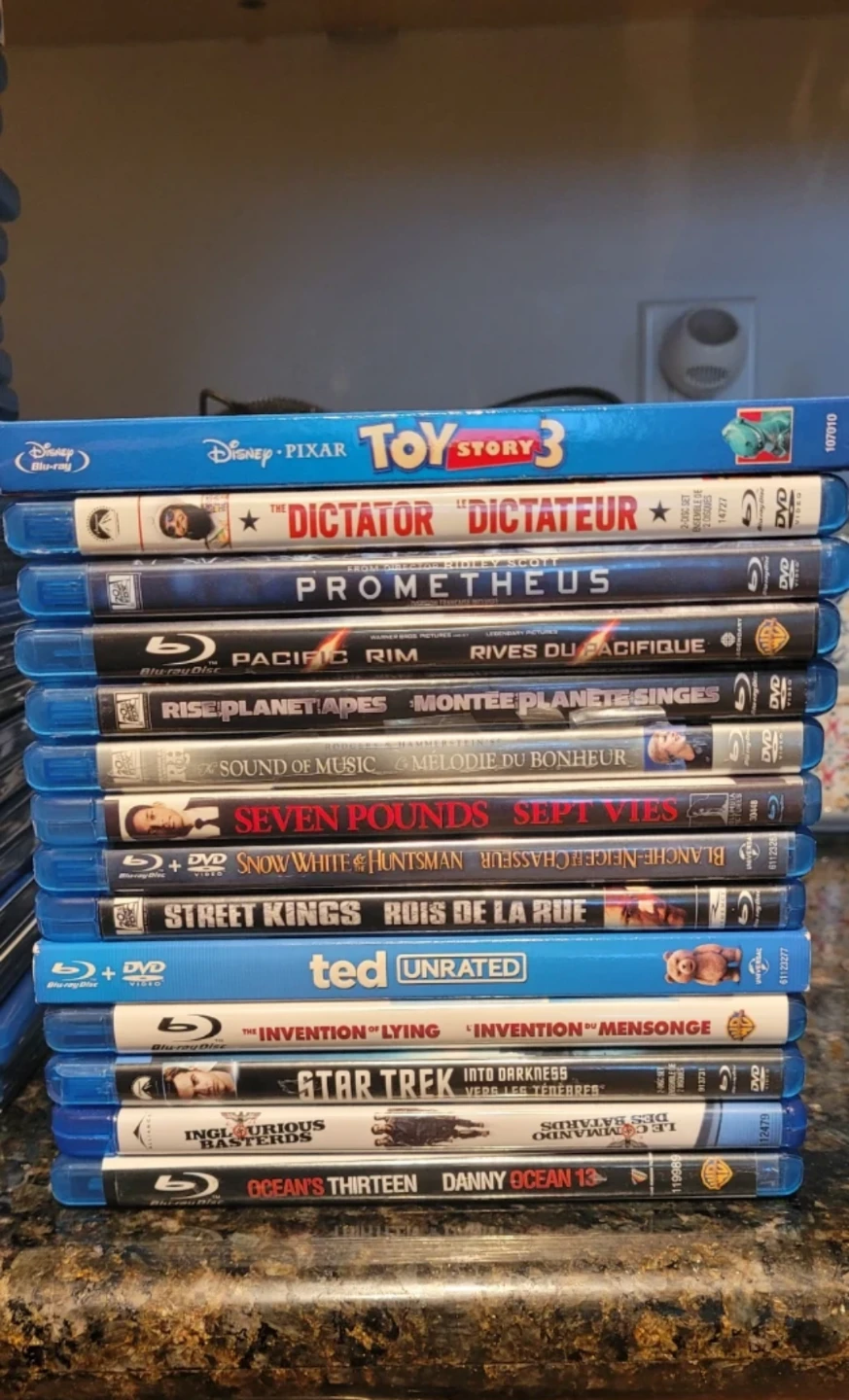 Collection of Blu-ray Movies