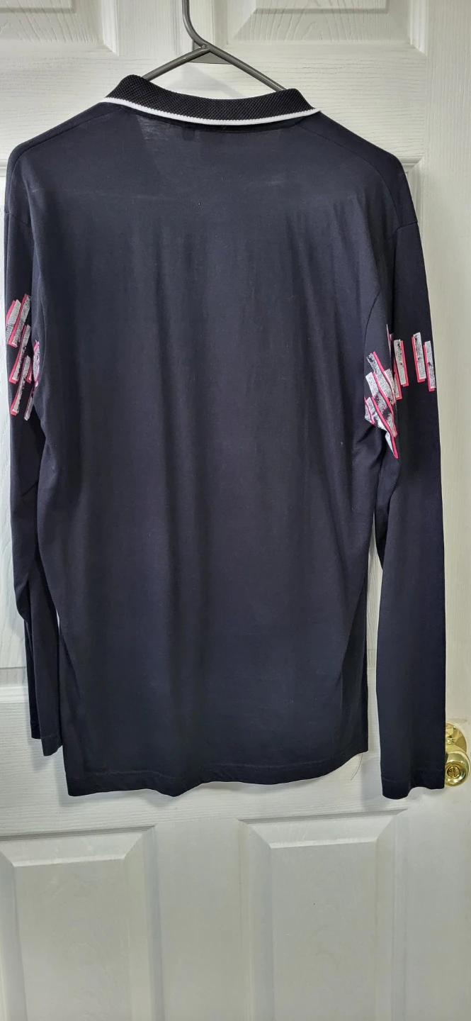 Like New Men's Long Sleeve Polo T-Shirt - photo 2