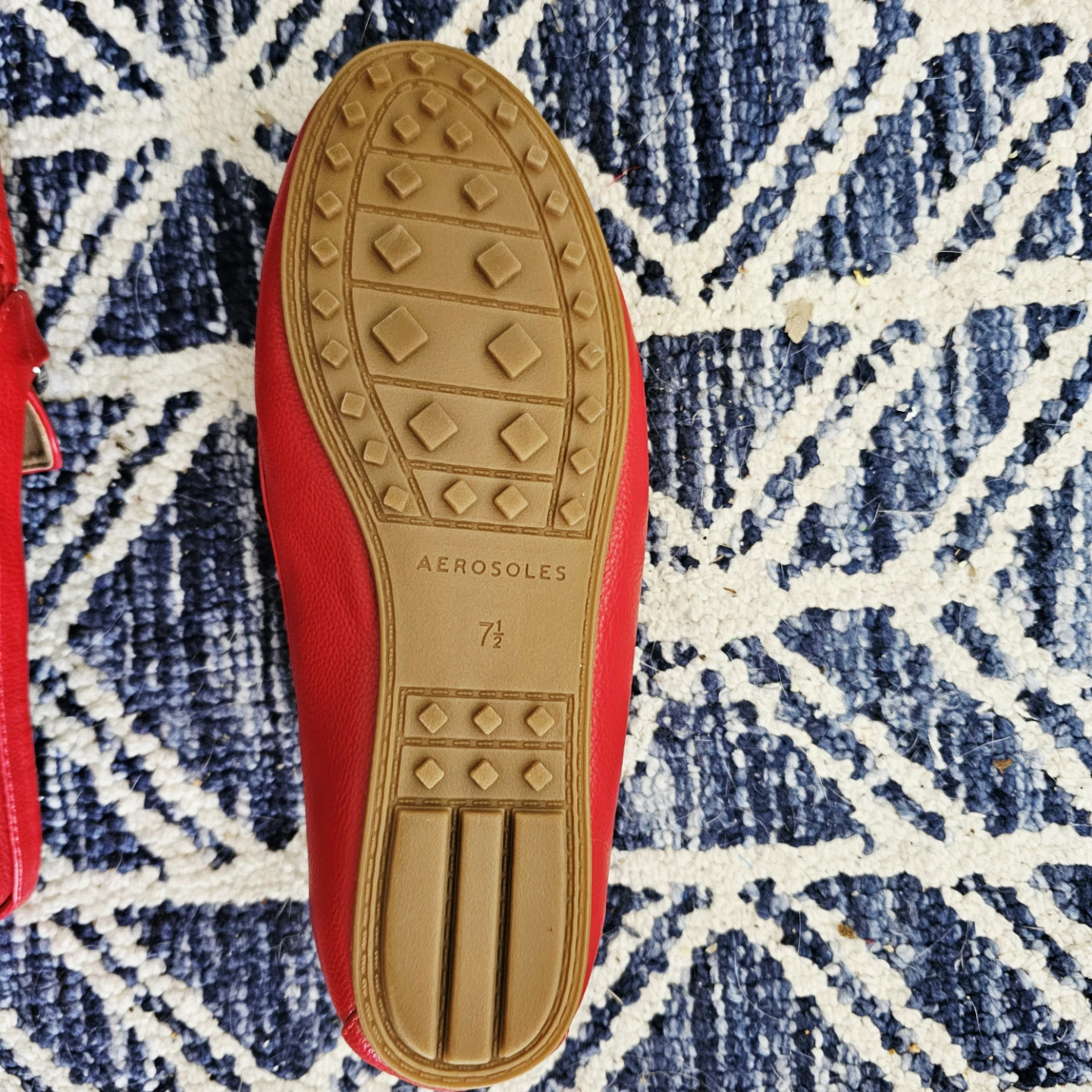 Aerosoles Red Loafer Shoes - Size 7.5 - photo 3