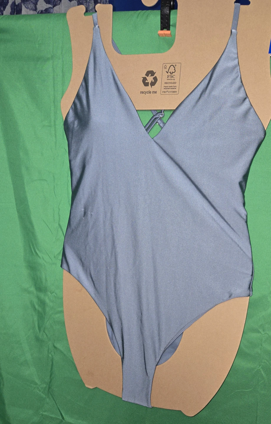 Shade & Shore One Piece Swimsuit - Gray - Size M