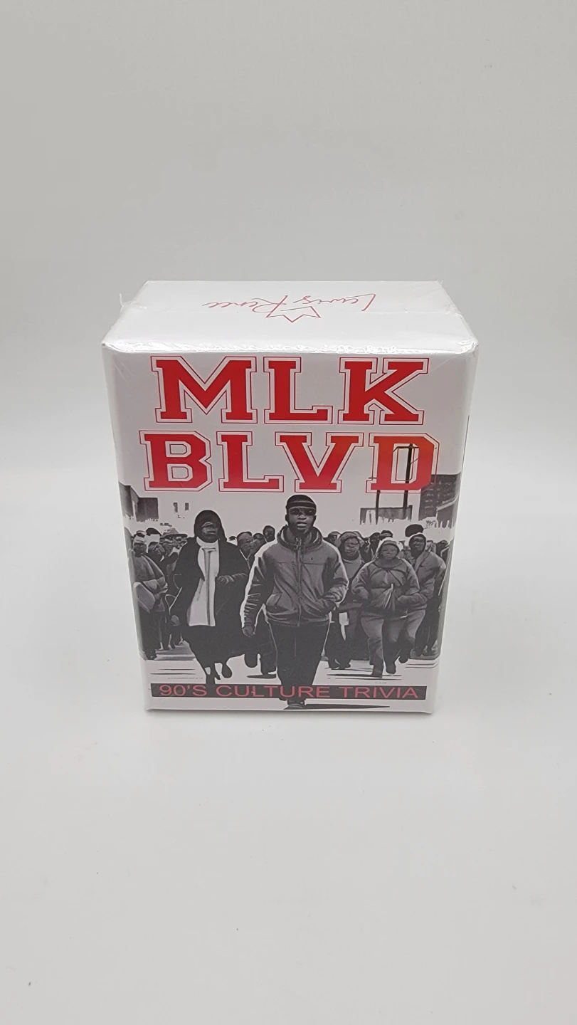 MLK Blvd 90's Culture Trivia Card Party Game by Lewis Renee - photo 2