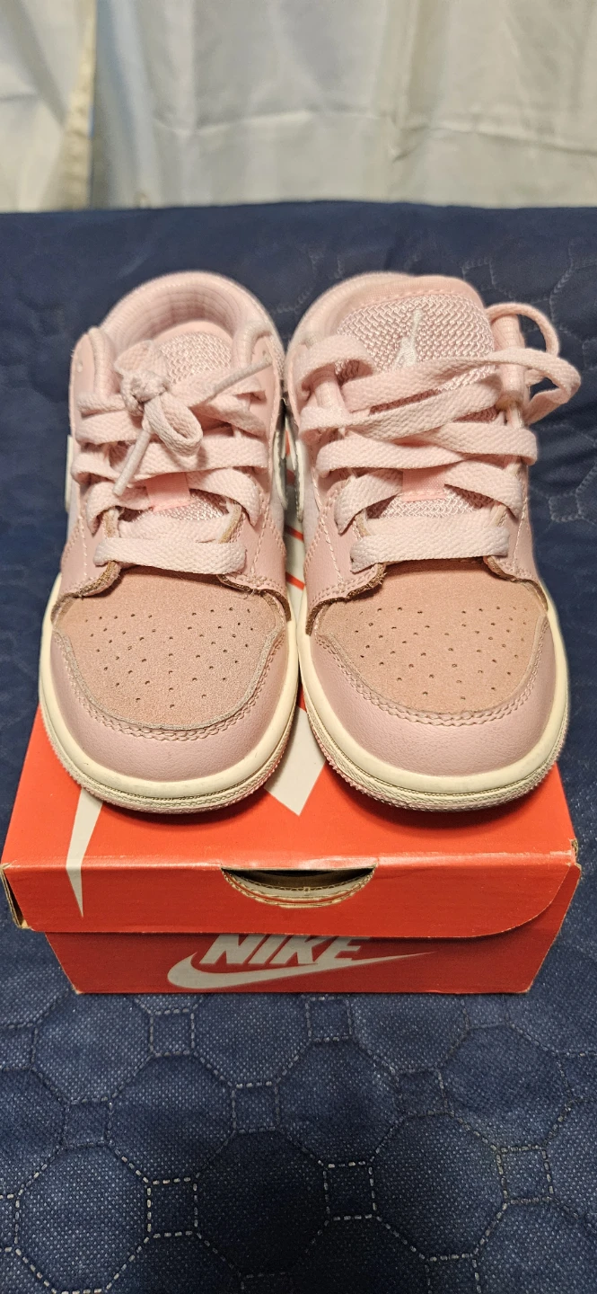 Nike Air Jordan 1 Dunk Low Toddler Pink Sneakers