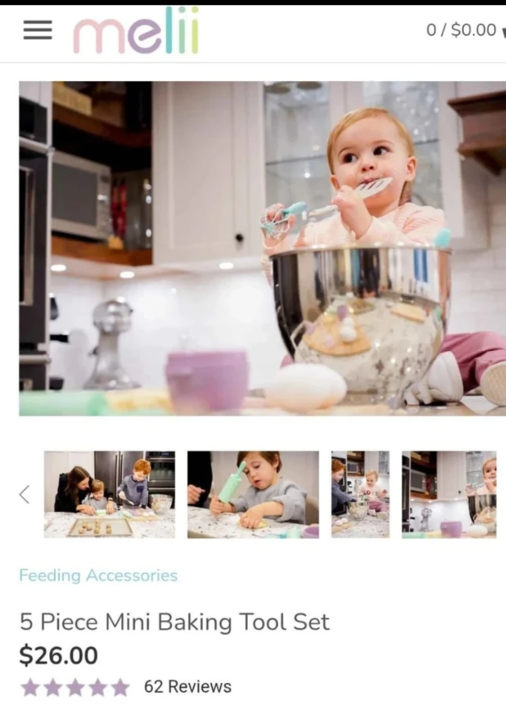 Meli Baby 5 Piece Mini Baking Tool Set - photo 4