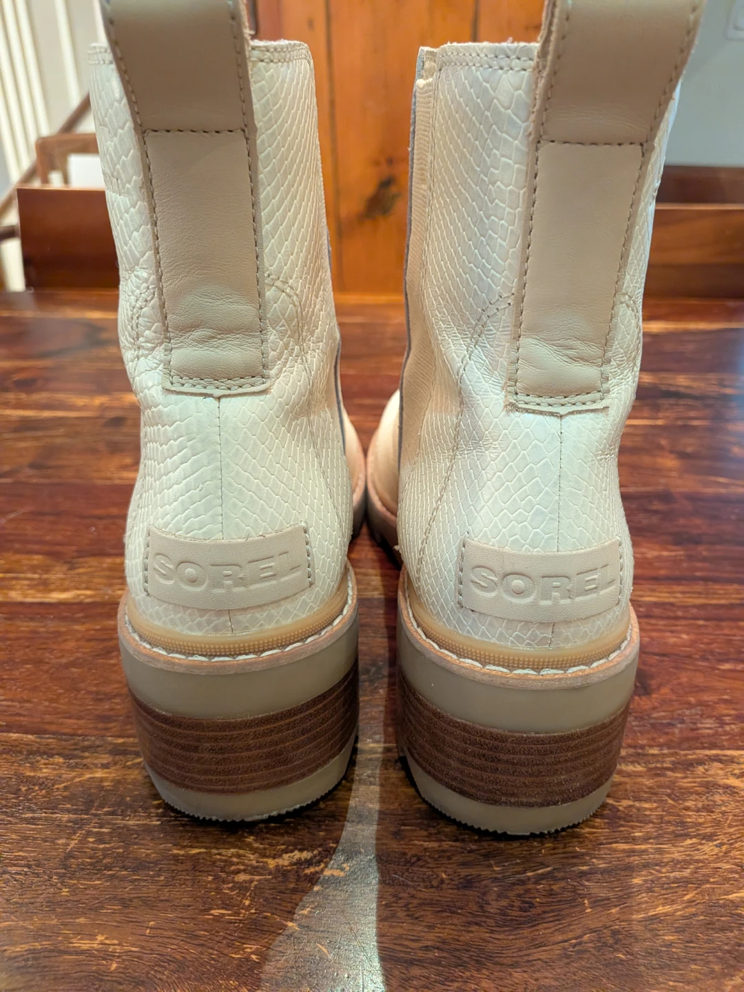 Sorel Women's Leather Snake Print Ankle Boots - photo 3
