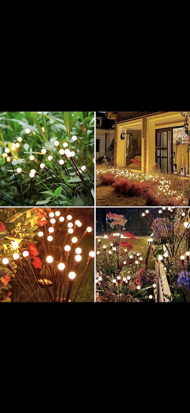 Solar Powered Firefly Lights (8LED) New $5 each. - photo 3