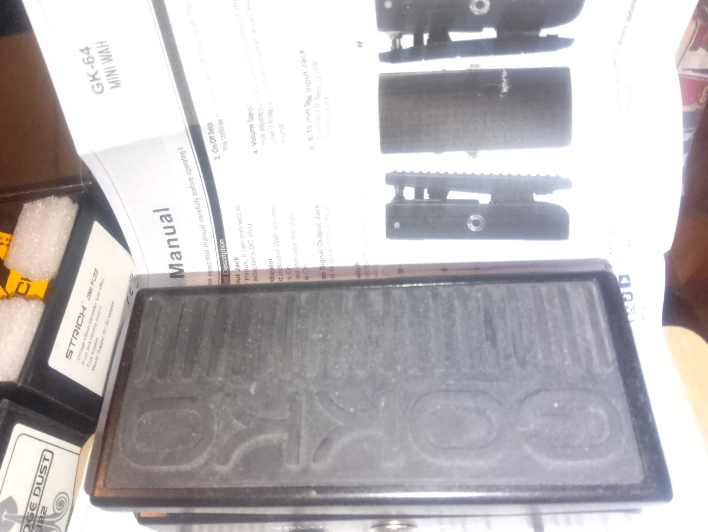 DOD GK-64 Mini Wah Guitar Effects Pedal
