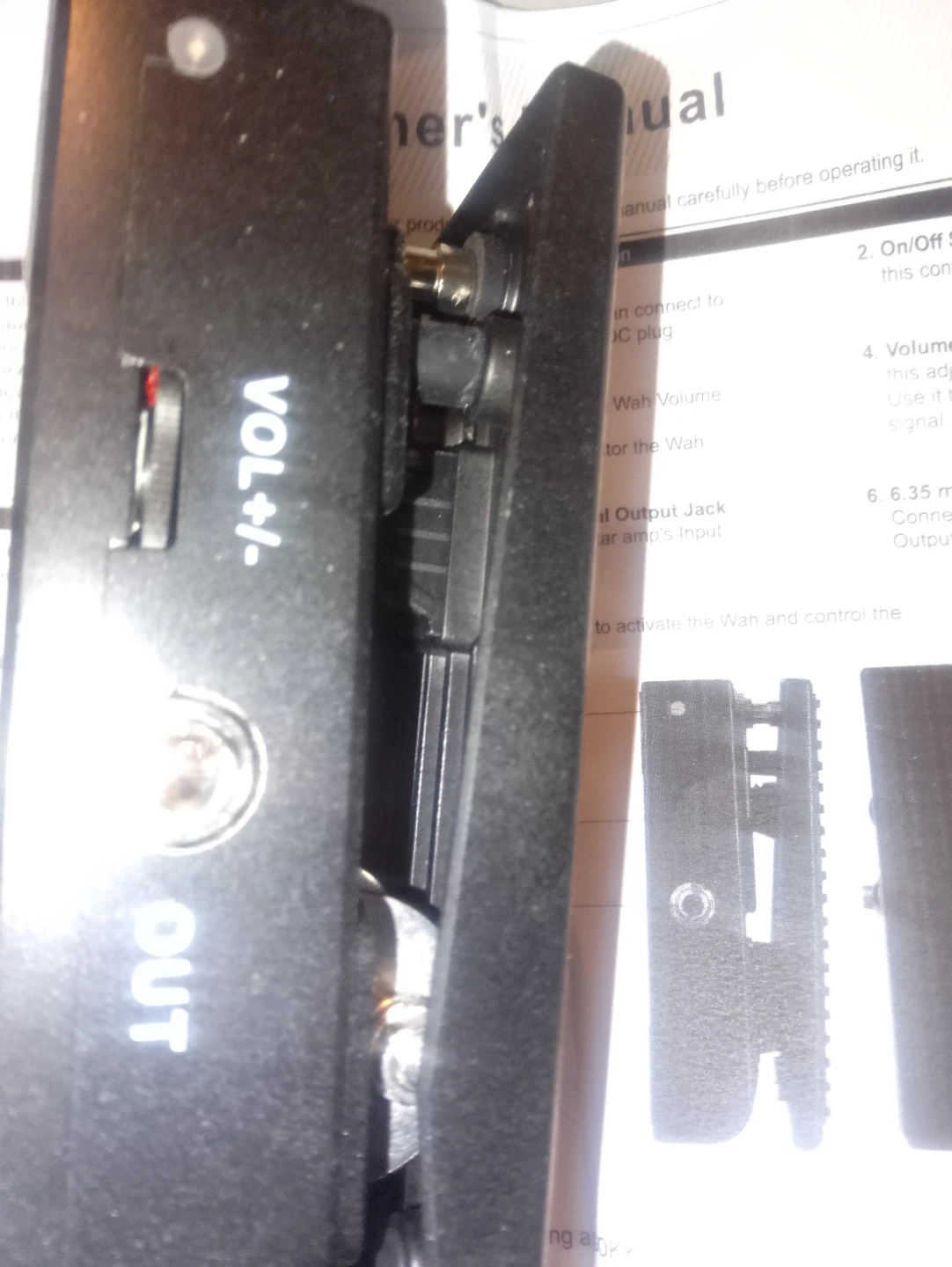 DOD GK-64 Mini Wah Guitar Effects Pedal - photo 3