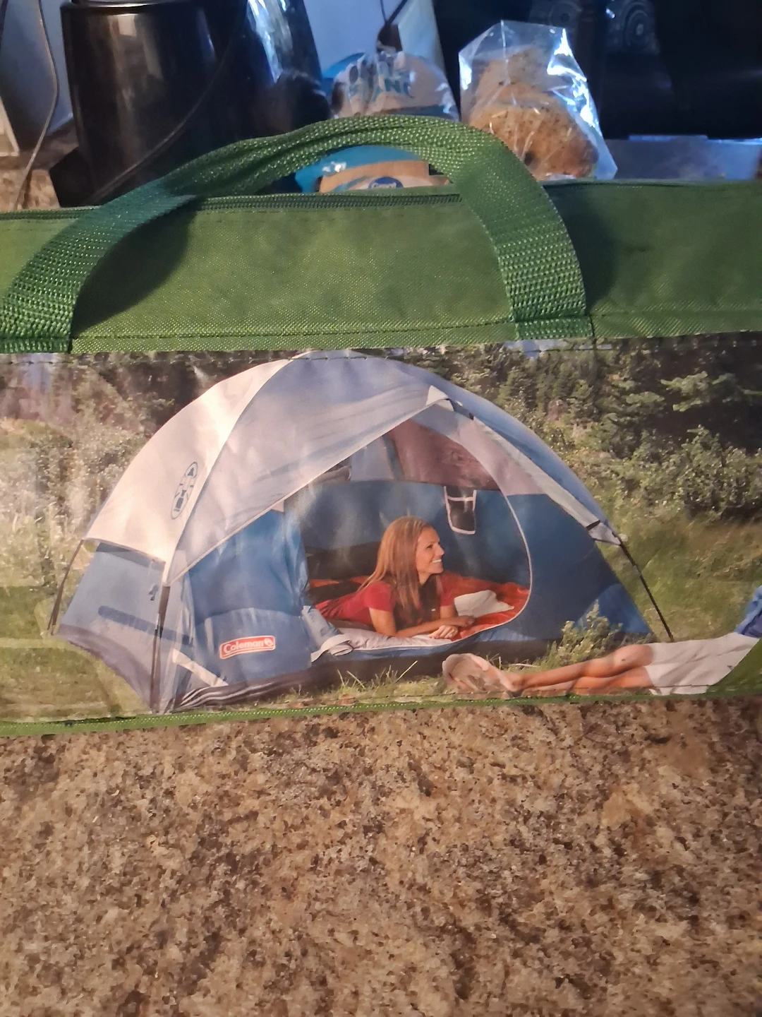 Coleman sundom 3 man tent.