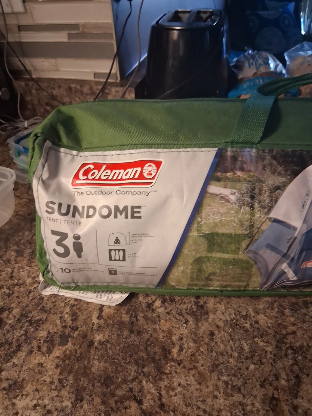 Coleman sundom 3 man tent. - photo 2