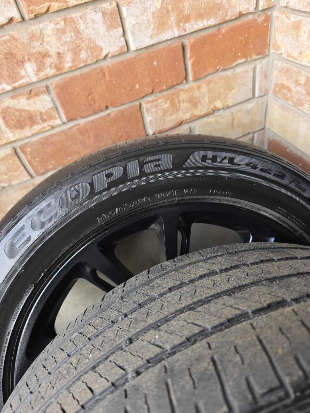 Bridgestone Ecopia Tires with Replica SRT Rims (Set of 4) - photo 3