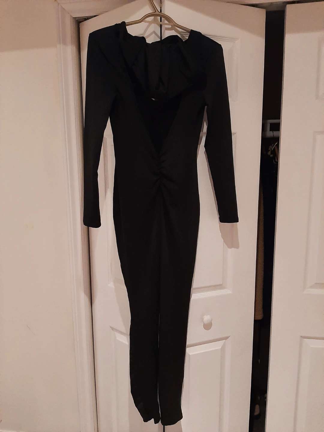 Black Long Sleeve Jumpsuit - photo 2