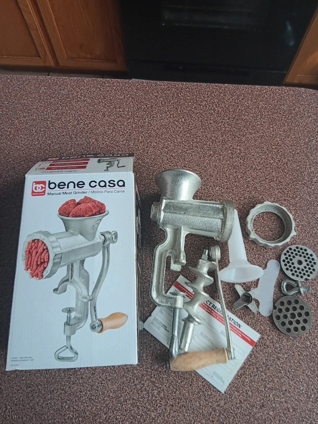 Bene Casa Manual Meat Grinder - photo 2