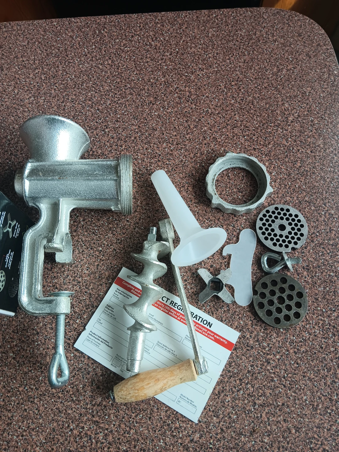 Bene Casa Manual Meat Grinder - photo 4