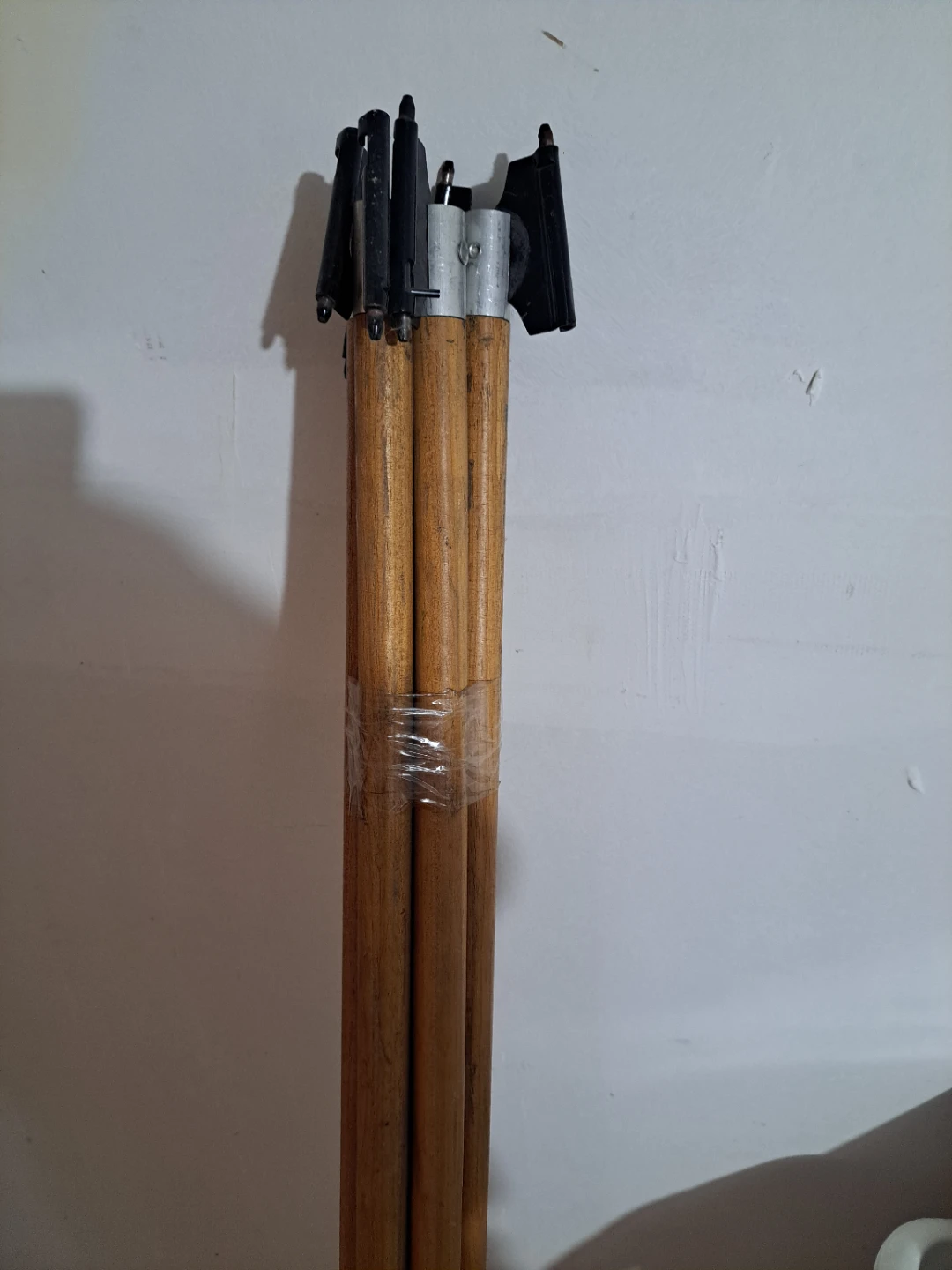 Wooden Tent Poles Set