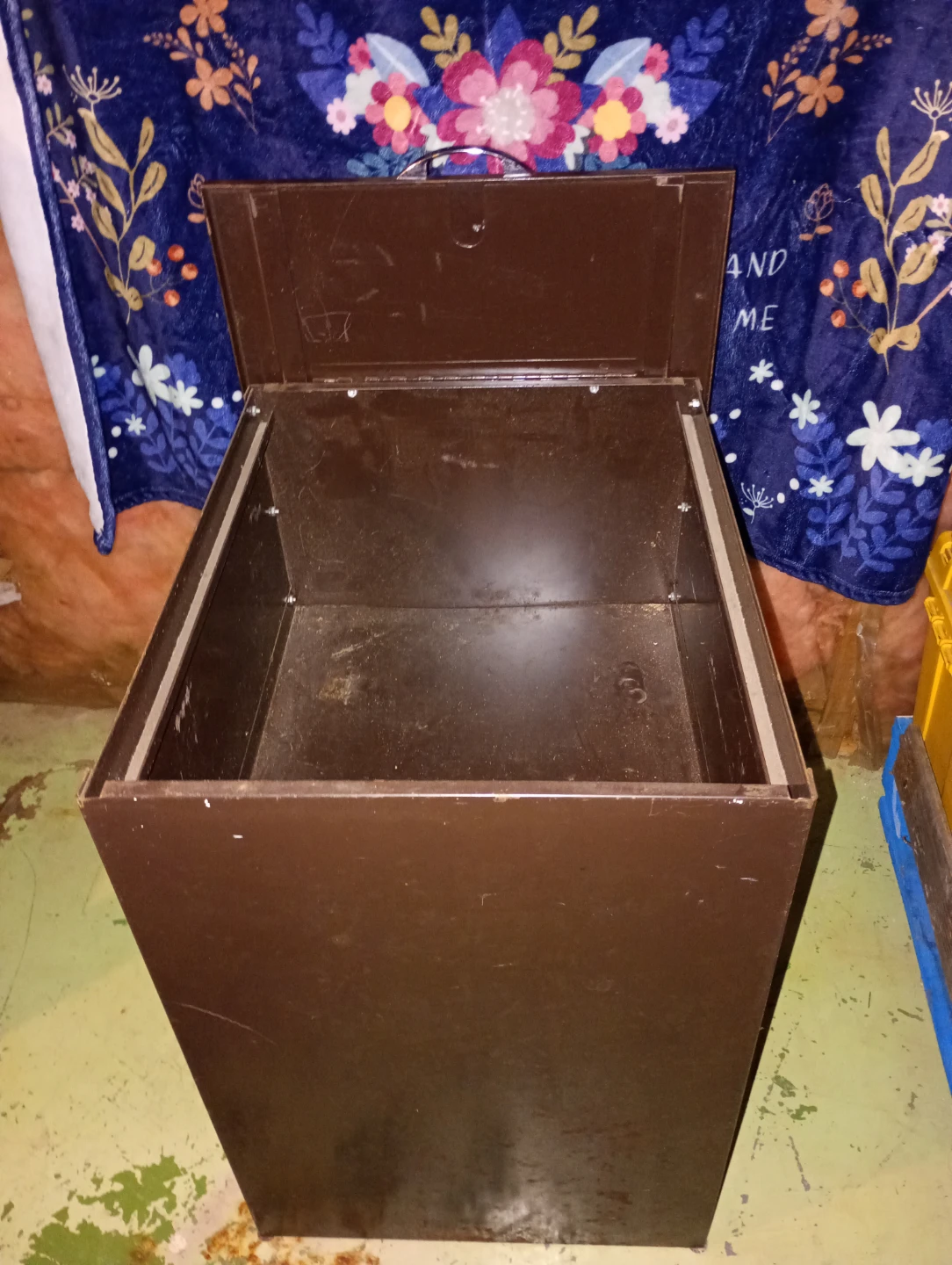 Antique metal filling cabinet - photo 4