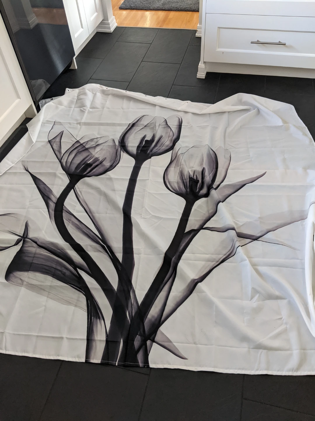 Lovely new shower curtain. Pick up in Braeside SW