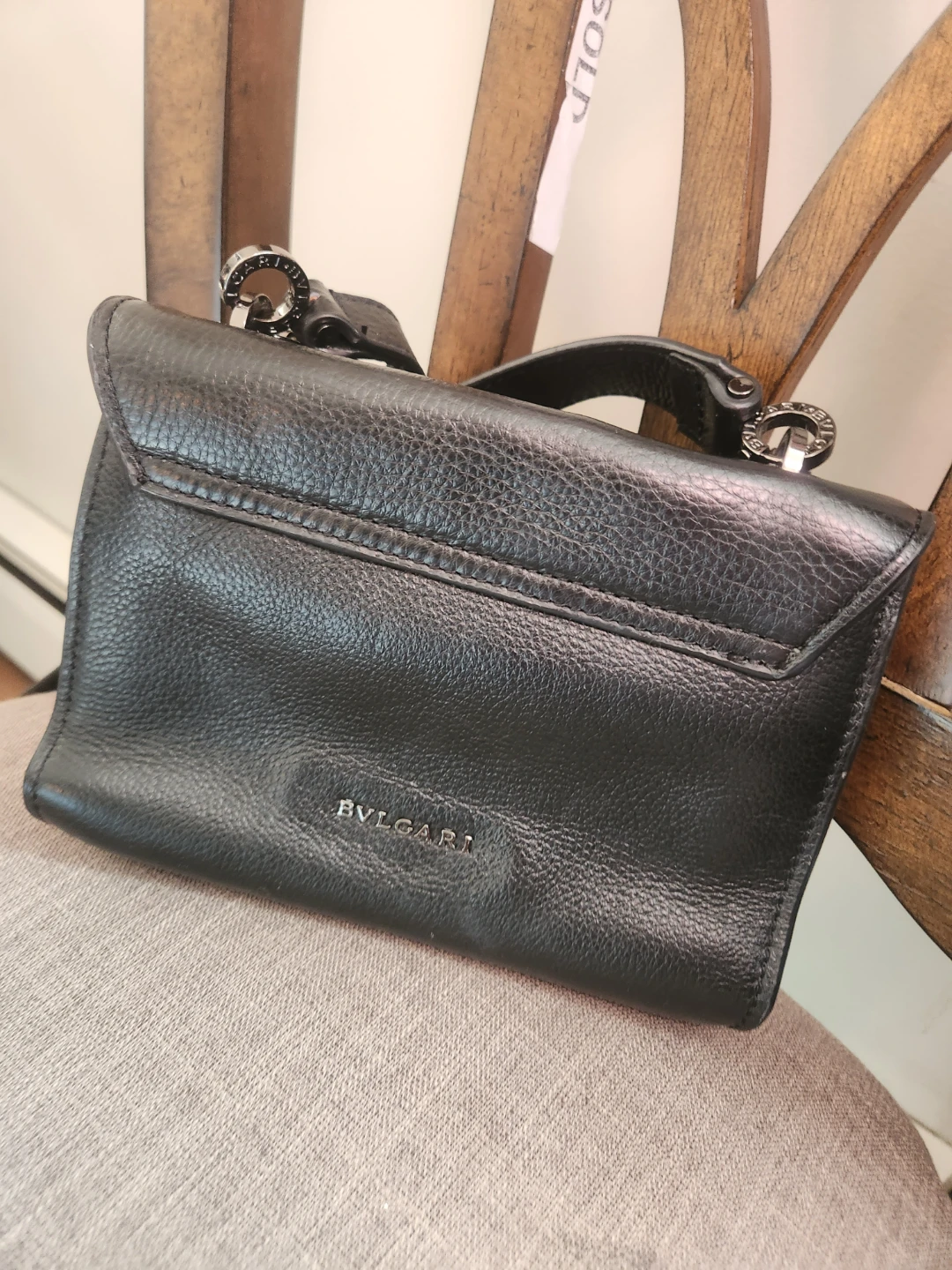 Bvlgari Monete Tubogas Bag Leather Medium - photo 3