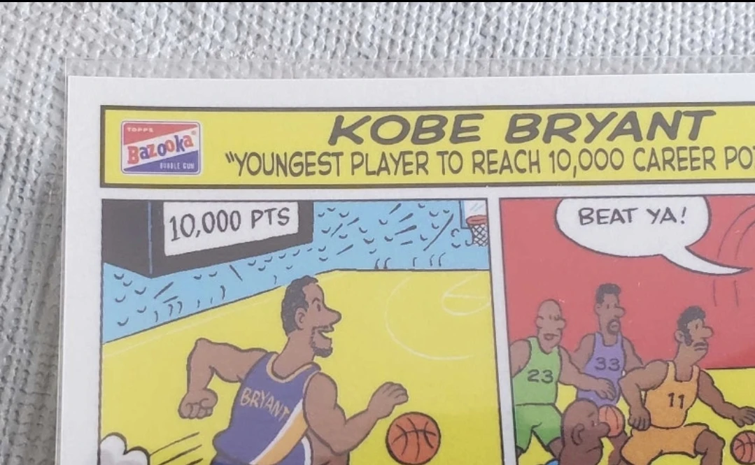 2003-2004 Topps bazooka comic basketball card Kobe Bryant - photo 2